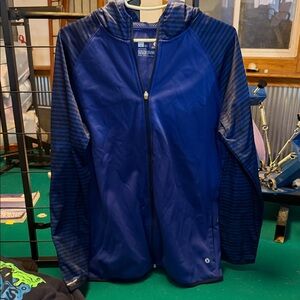 Xersion Blue and Black Zip-Up Jacket